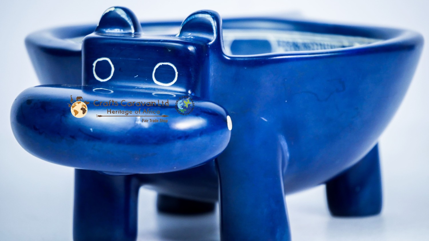 Hippo Bowl Soapstone